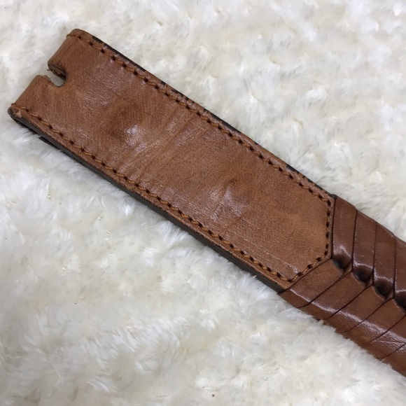 Vintage Western Leather Belt - Picture 8 of 9
